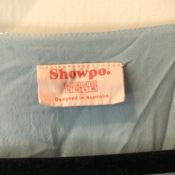 Showpo. Light Blue Long Sleeved Romper - Picture 3 of 5